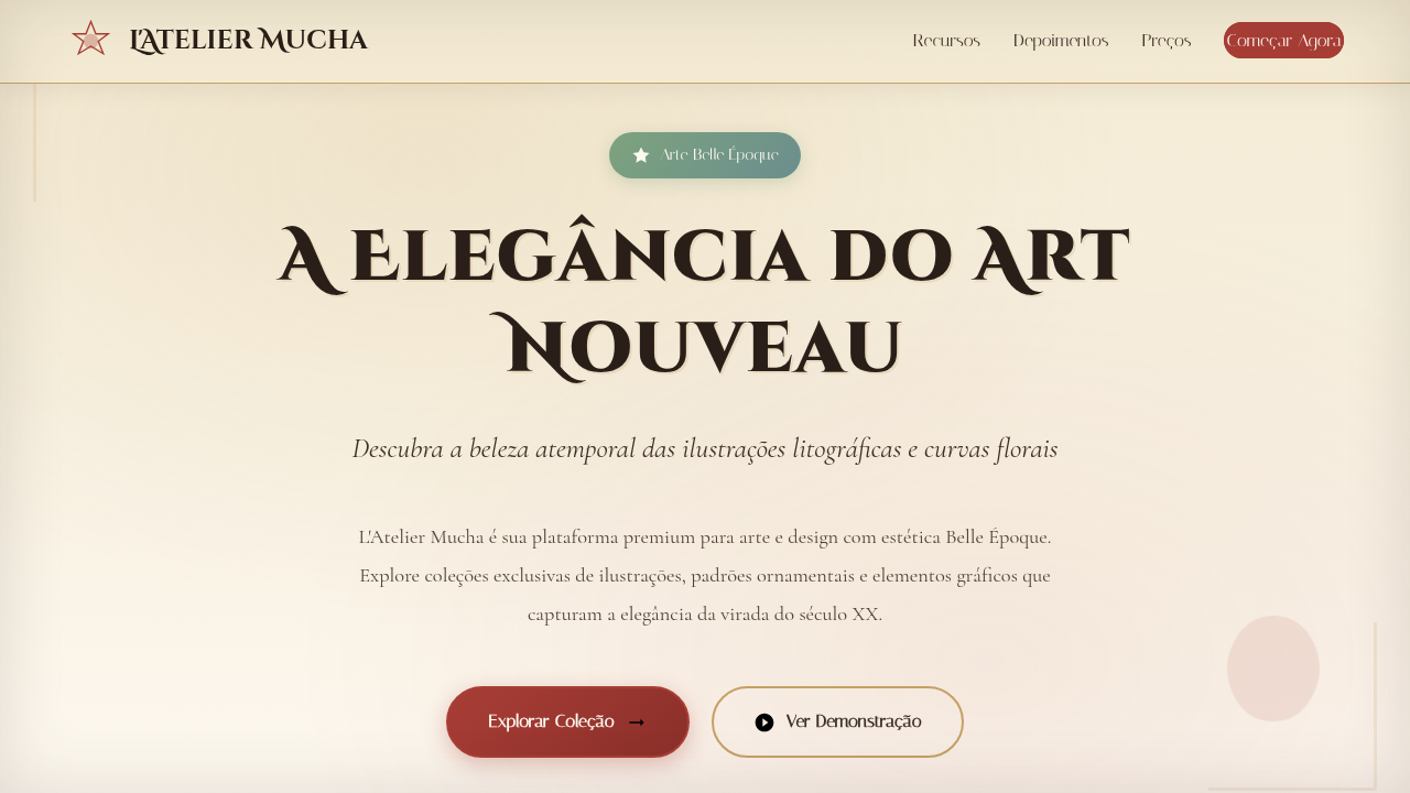 Belle Époque Lithograph