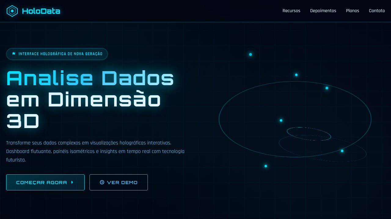 Holographic Data-Viz