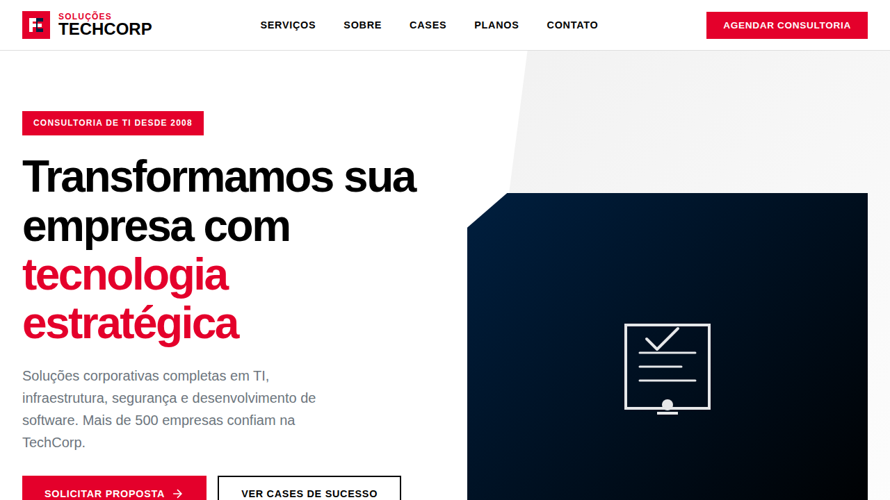 Estilo Suíço Corporativo