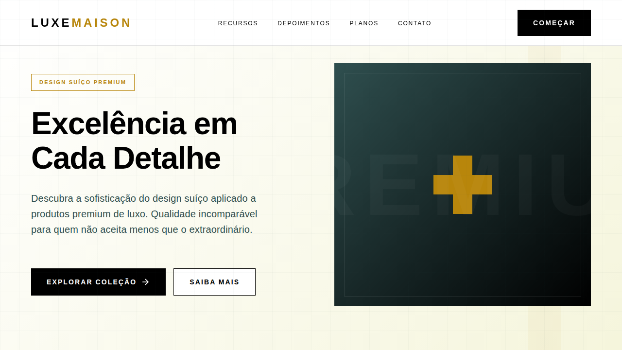 Estilo Suíço Premium