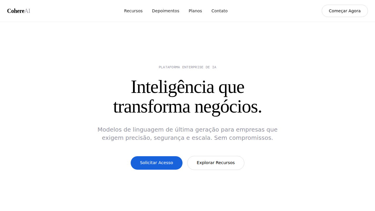 Cohere Enterprise Serif