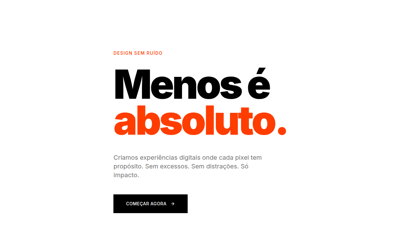 Exaggerated Minimalism