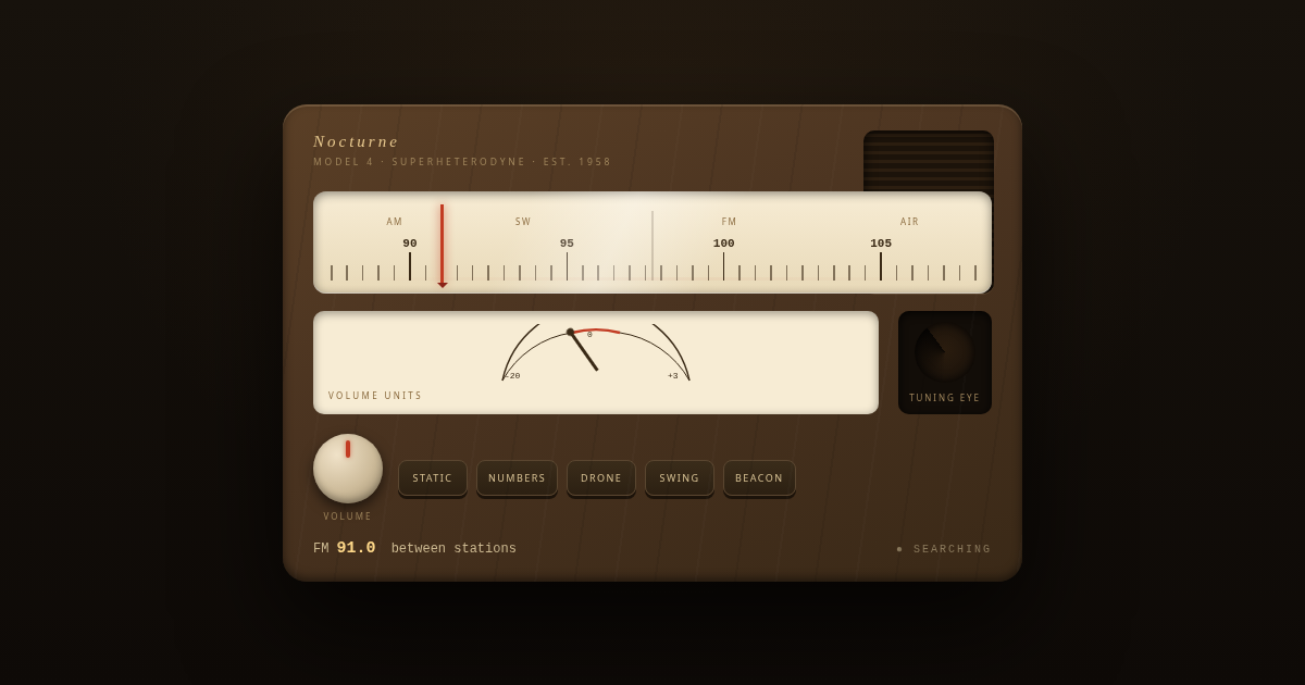 BETWEEN STATIONS — a night radio