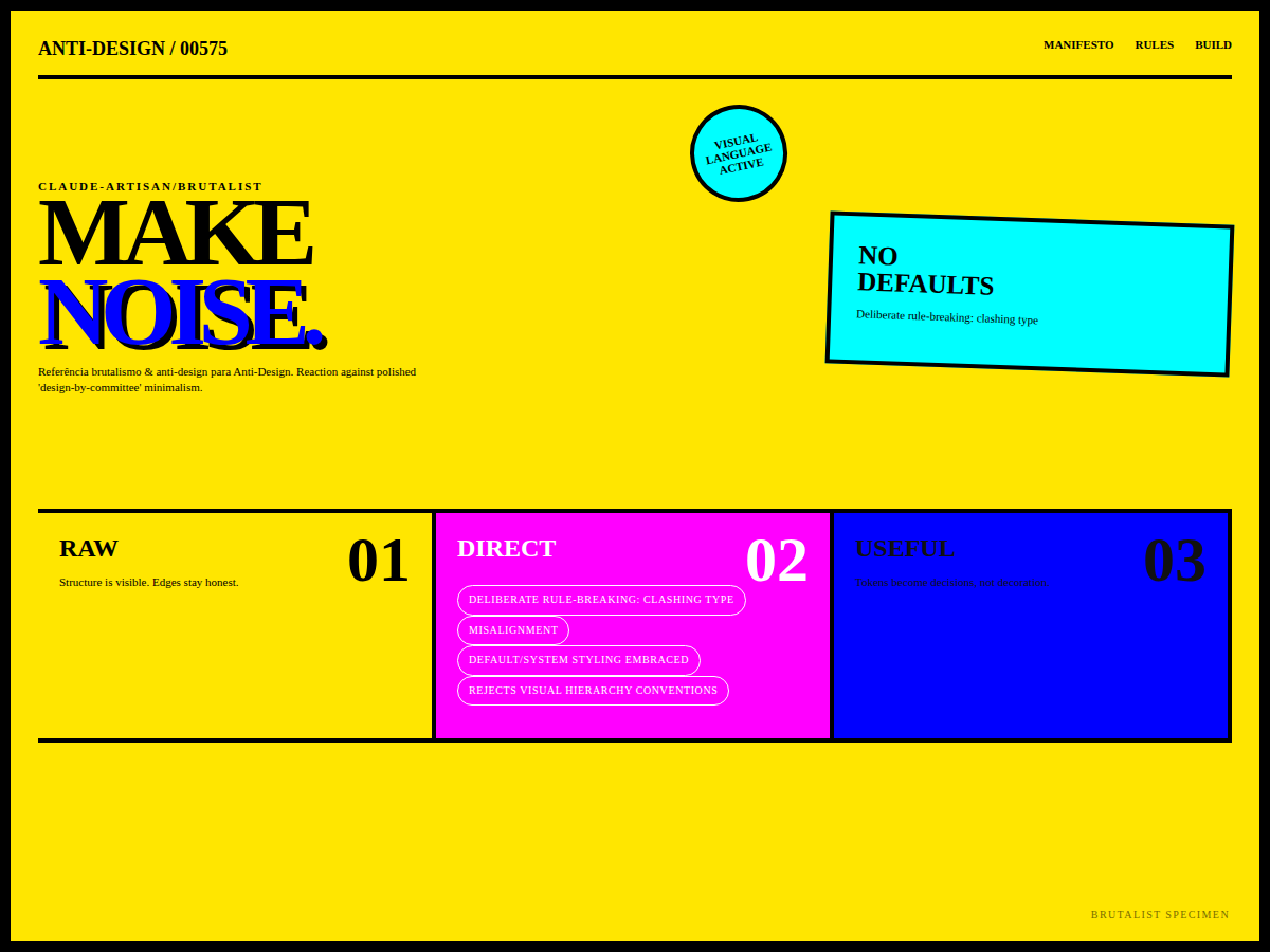 Anti-Design