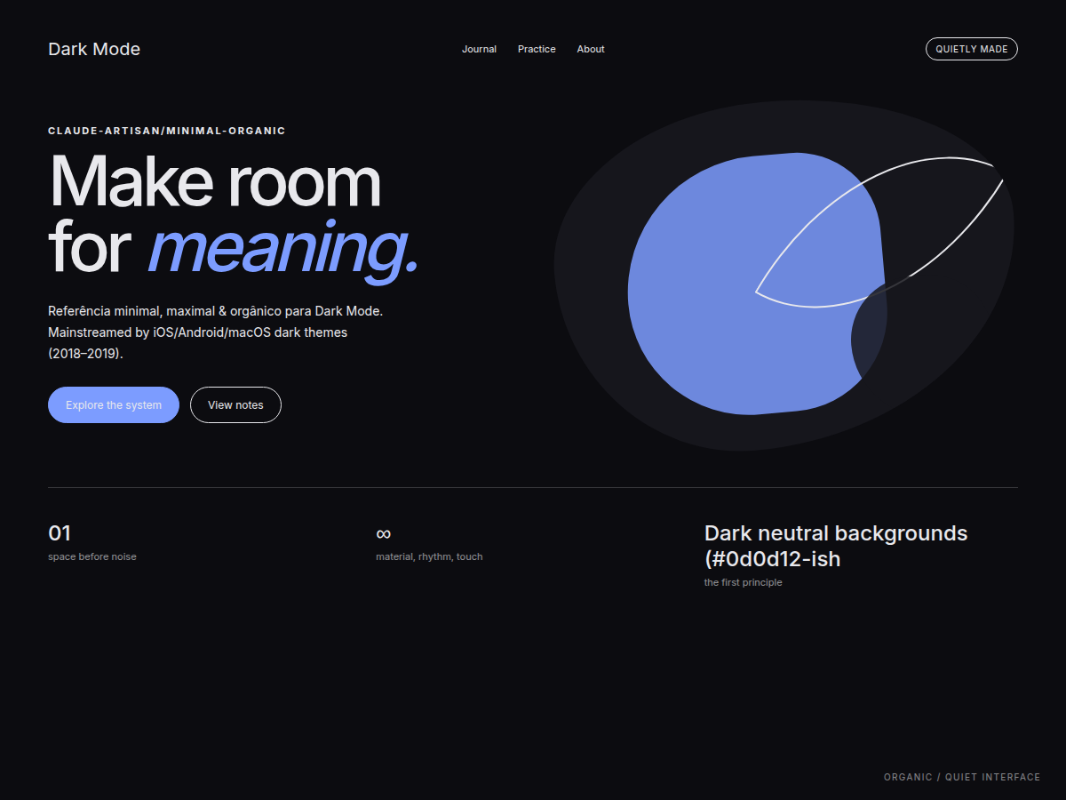 Dark Mode