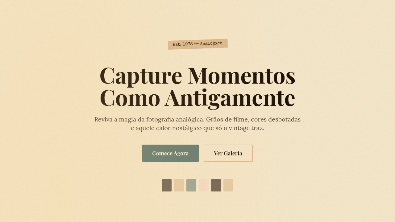 Vintage Analog / Retro Film