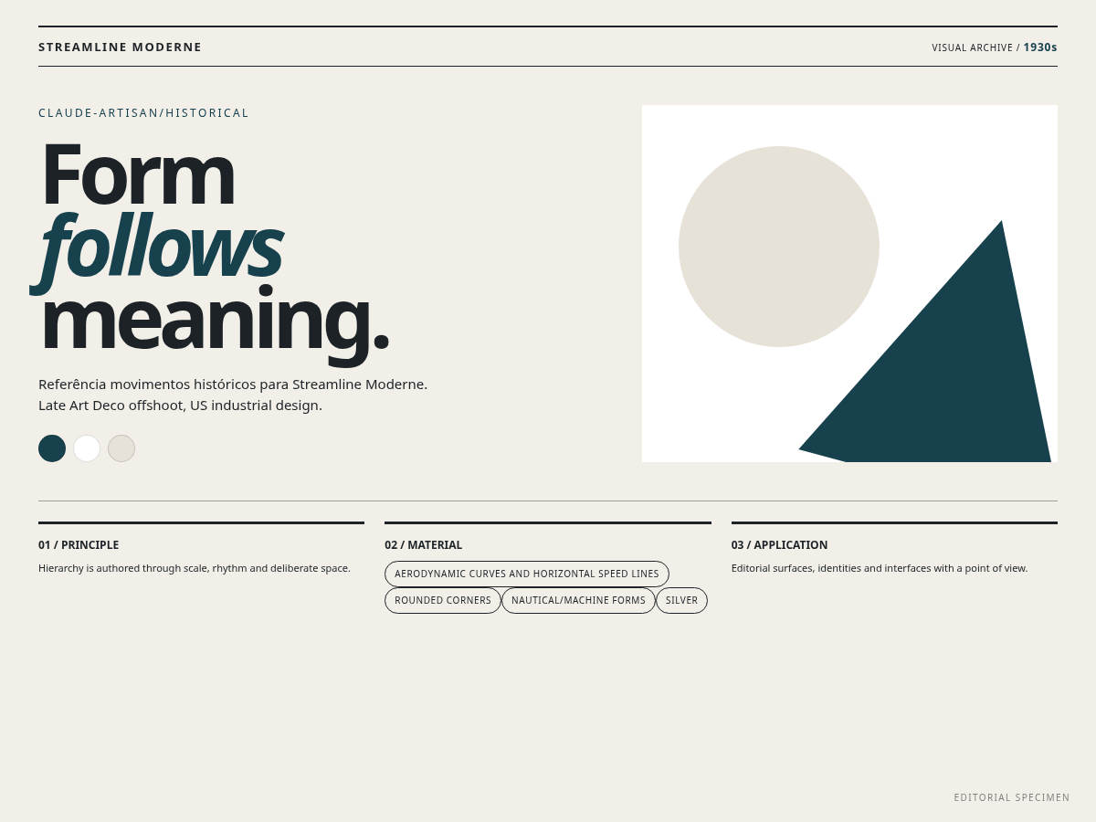 Streamline Moderne