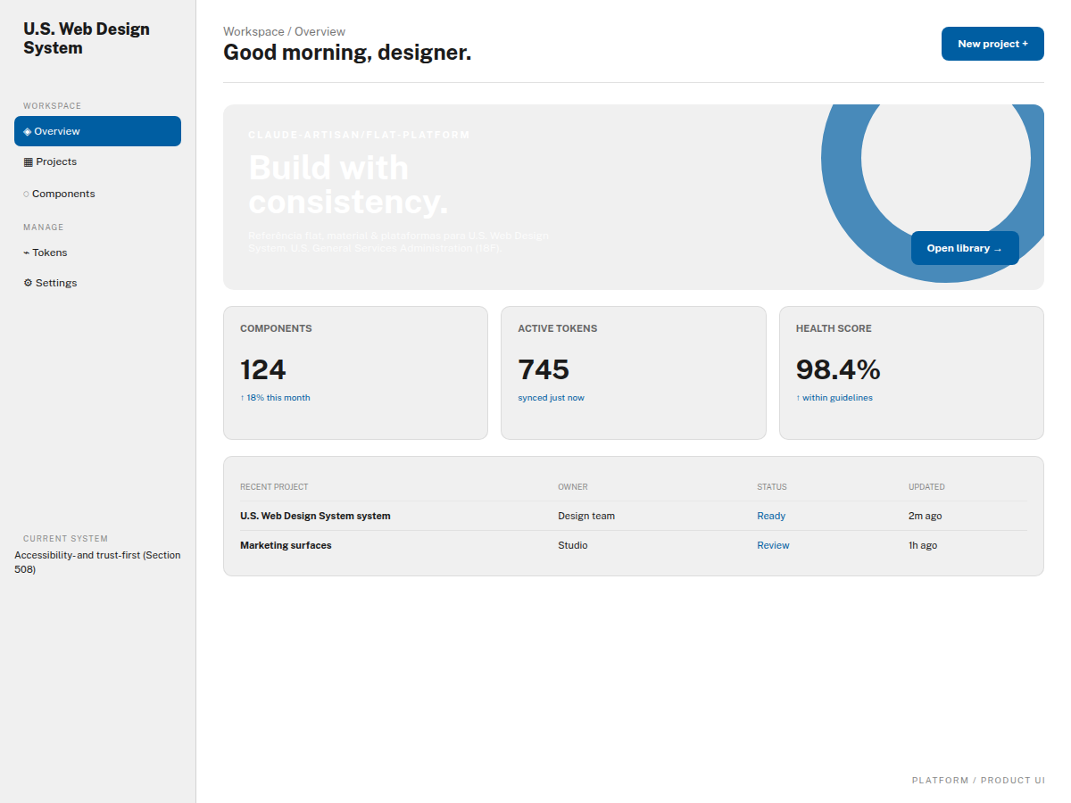 U.S. Web Design System